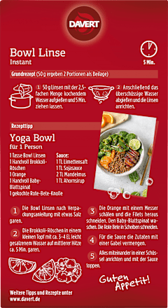 Bowl Linse Instant, 100 g