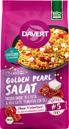 Fertiggericht, Golden Pearl Salat mit Couscous, 170 g