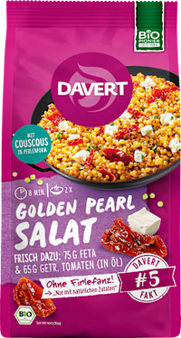 Fertiggericht, Golden Pearl Salat mit Couscous, 170 g
