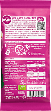 Fertiggericht, Noodle Cup Kräuter-Creme-Sauce, 61 g
