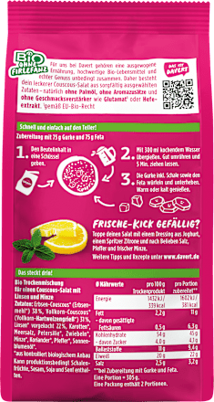 Fertiggericht, Protein Couscous Salat, 160 g