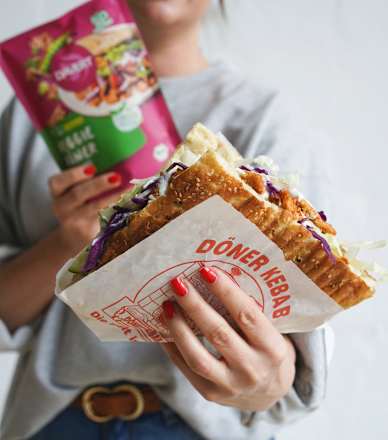 Fertiggericht, Veggie Döner, 68 g