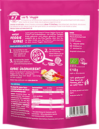 Fertiggericht, Veggie Gyros mit Erbsenprotein, 68 g