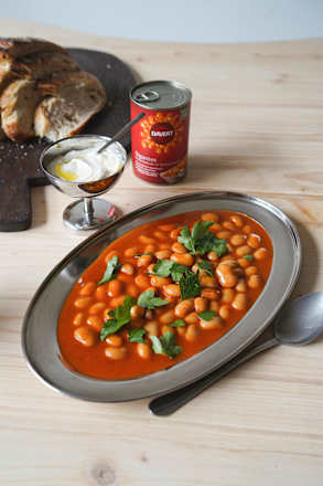 Gigantes Bohnen in Tomatensoße, 400 g