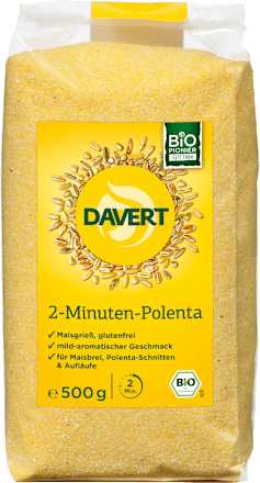 Grieß, 2- Minuten-Polenta, glutenfrei, 500 g