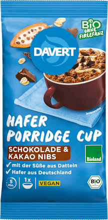 Porridge Cup, Haverchocolade met cacaonibs, 65 g