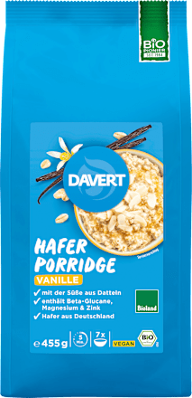 Porridge, Hafer Vanille, 455 g