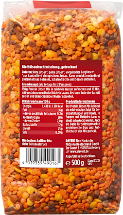 Protein Linsen Mix, 500 g