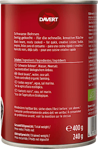 Zwarte bonen, 240 g
