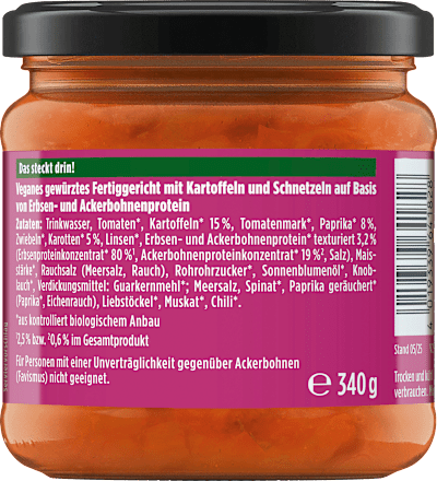 Vegetarische boerenpot met aardappelen, veganistisch, 340 g