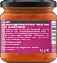 Vegetarische boerenpot met aardappelen, veganistisch, 340 g