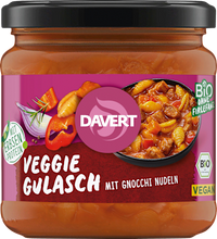 Vegetarische goulash met gnocchi pasta, veganistisch, 330 g