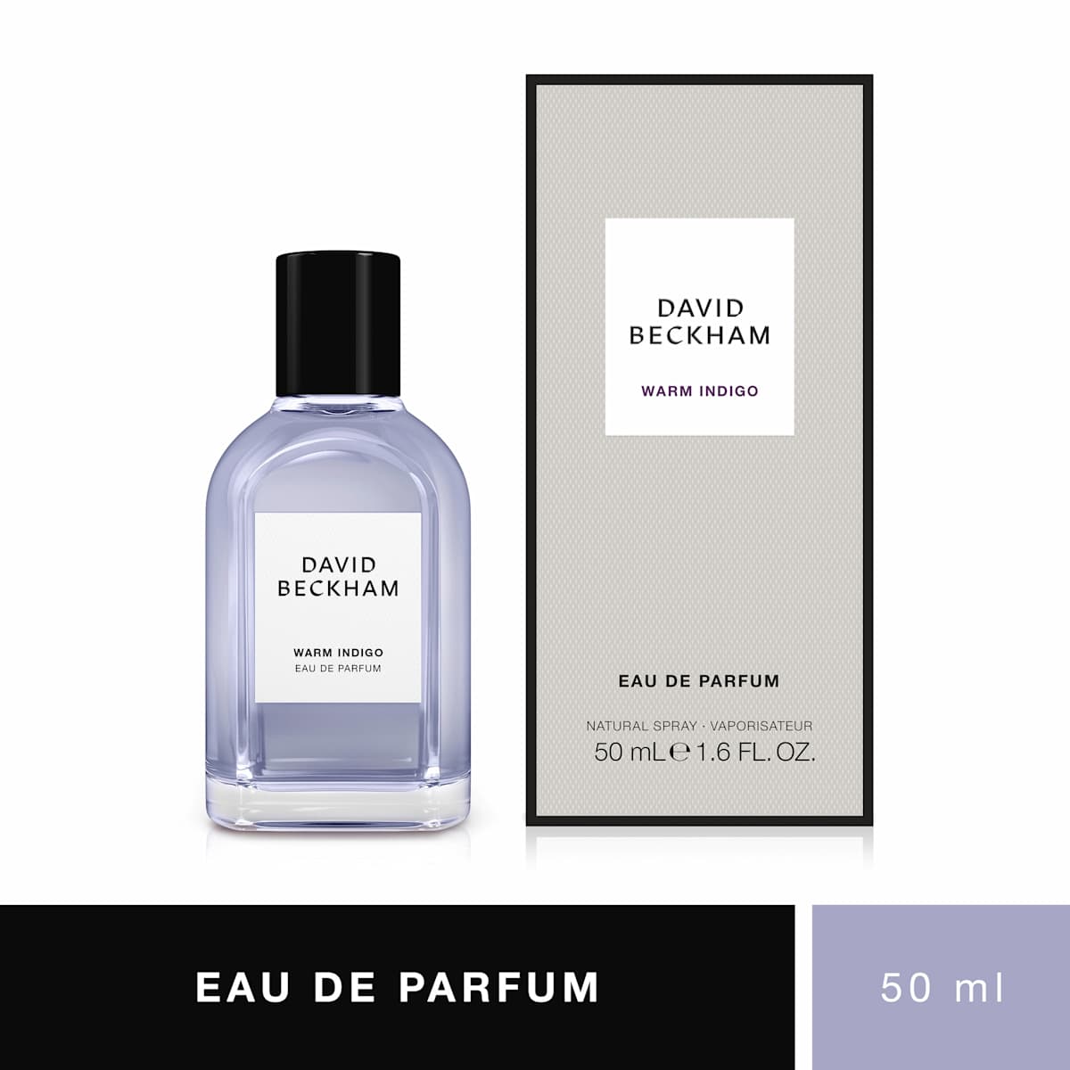 DAVID BECKHAM Warm Indigo Eau de Parfum, 50 ml