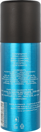 Cool Water Body Spray, 150 ml