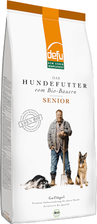 Trockenfutter für Hunde, Senior, Geflügel, 12,5 kg Defu