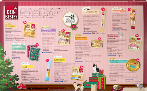 Adventskalender 2025 - Prettige Kerstdagen voor Katten, 1 st.