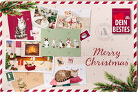Adventskalender 2026 - merry christmas für Katzen, 1 St