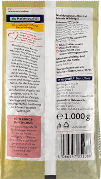 Dein Bestes ganzjähriges Menü für Wildvögel, 1 kg