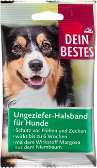 Dein Bestes Ungezieferhalsband Hund, 1 St Dein Bestes