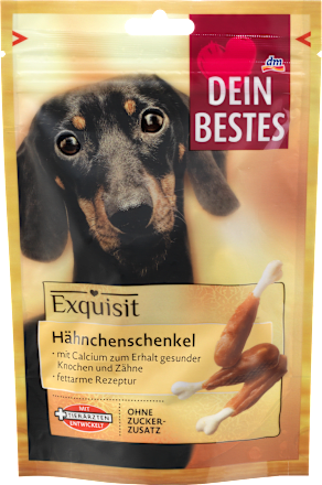 Hondensnacks Kippenpoten, Exquisit, 80 g