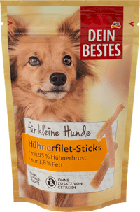 Hundeleckerli Hühnerfilet Sticks, 80 g