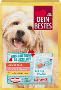 Hundeleckerli, Hundherum Glücklich, Multipack (6x20g), 120 g