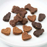 Hundeleckerli reich an Wild, Lamm & Kalb, softe Belohnung für kleine Hunde, 60 g