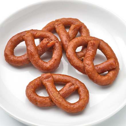 Hundeleckerlie Mini-Brezeln reich an Huhn, Omas Küchenklassiker, 80 g