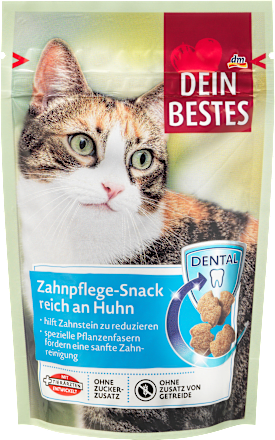 Kattensnacks Dental Nibbler Pockets met Kip, 60 g