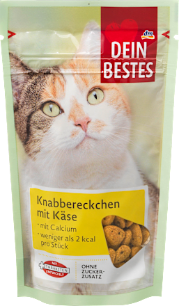 Kattensnacks met kaas, 65 g
