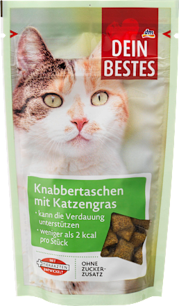 Kattensnacks met kattengras, 65 g