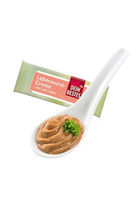 Kattensnoepjes, leverworstcrème met lever, multipack (8 stuks), 80 g