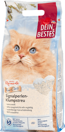 Klonterende kattenbakvulling met signaalkorrels, Fine Class, Winter Moments, 5 l