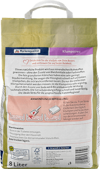 Kattenbakvulling, klonterend, 8 l
