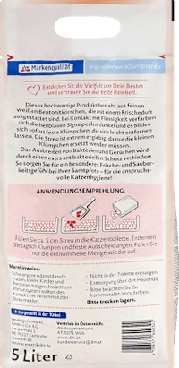 Kattenbakvulling, Signal Beads klonterend kattenbakvulling, 5 l