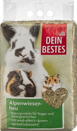 Knaagdiervoer Alpenweidehooi, 1 kg