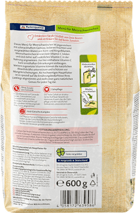 Knaagdiervoer, menu voor cavia's, natuurliefhebber, 600 g