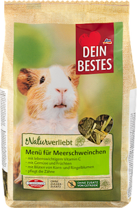 Nagerfutter, Menü für Meerschweinchen, Naturverliebt, 600 g