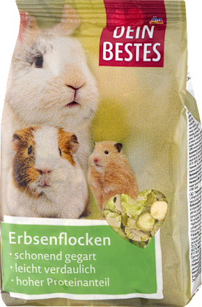 Erwtenvlokken voor knaagdieren, 200 g