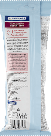 Knaagdiersnacksticks met druif en noot, Winter Moments, 112 g