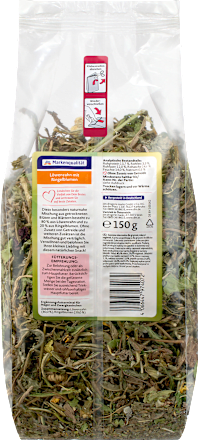 Nagersnack Löwenzahn mit Ringelblumen, 150 g