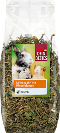 Nagersnack Löwenzahn mit Ringelblumen, 150 g