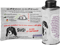 Voedingssupplement voor honden, pure zalmolie, hero meal, 250 ml