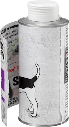 Nahrungsergänzung Hund pures Lachsöl, Heldenmahlzeit, 250 ml