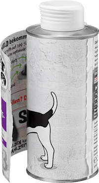 Nahrungsergänzung Hund pures Lachsöl, Heldenmahlzeit, 250 ml