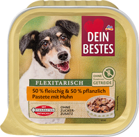 Nassfutter Hund mit Huhn, Flexitarisch, 150 g