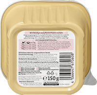 Nat hondenvoer met kip, Naturverliebt flexitarian, 150 g