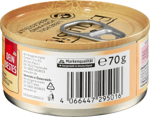 Nat kattenvoer met kipfilet, Exquisit, 70 g