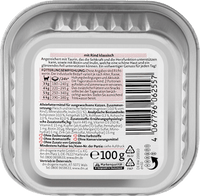 Nat kattenvoer met rundvlees, 100 g