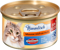 Nat kattenvoer mousse rijk aan kip, hemels, 85 g
